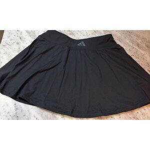 NEW ADIDAS Club Tennis Skirt Women Black Climacool Stretch Size SMALL Pickleball